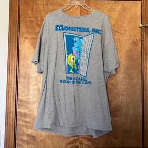 Disneys Monsters Inc Short Sleeve Tshirt